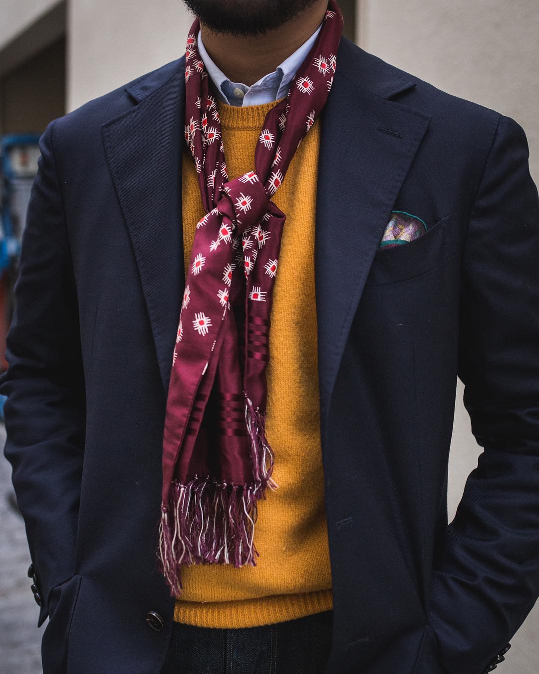 Why I Love Silk Scarves (in Menswear)