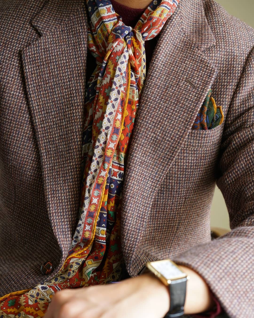 Why I Love Silk Scarves (in Menswear)