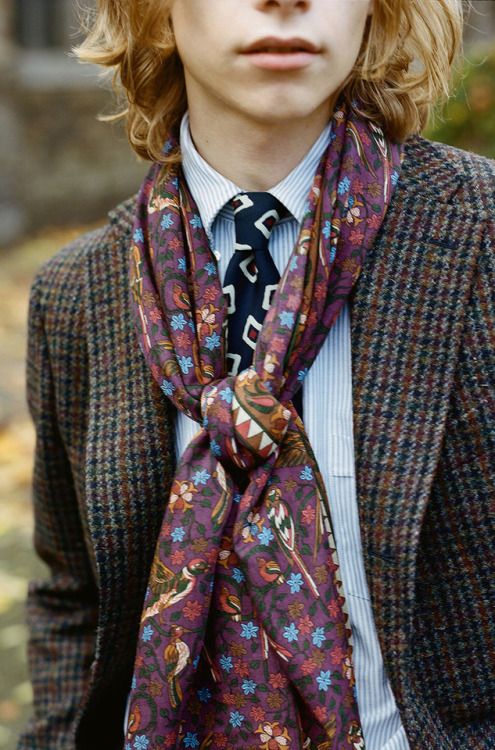 Why I Love Silk Scarves (in Menswear)