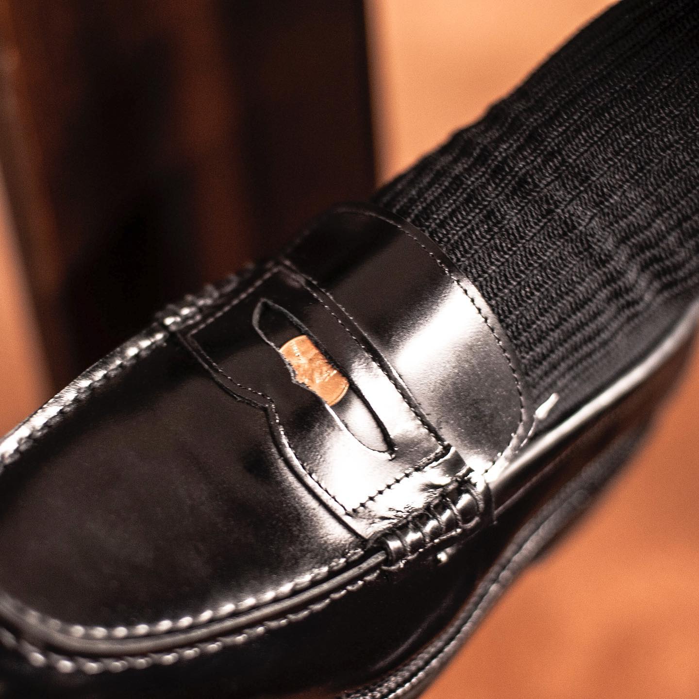 Old fashioned hot sale penny loafers