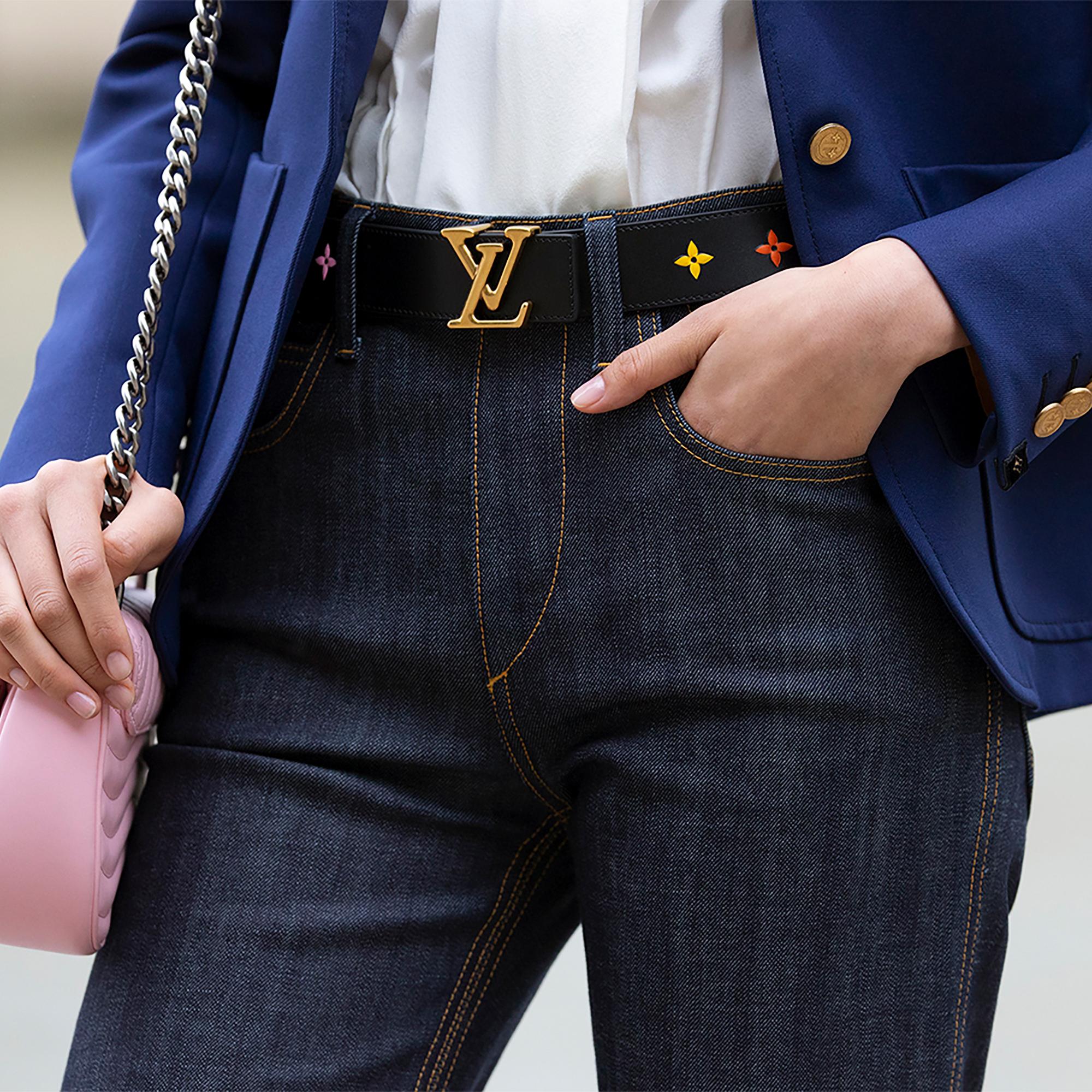 Louis Vuitton cellphone belt buckle is fake, potentially harmful to your  manhood