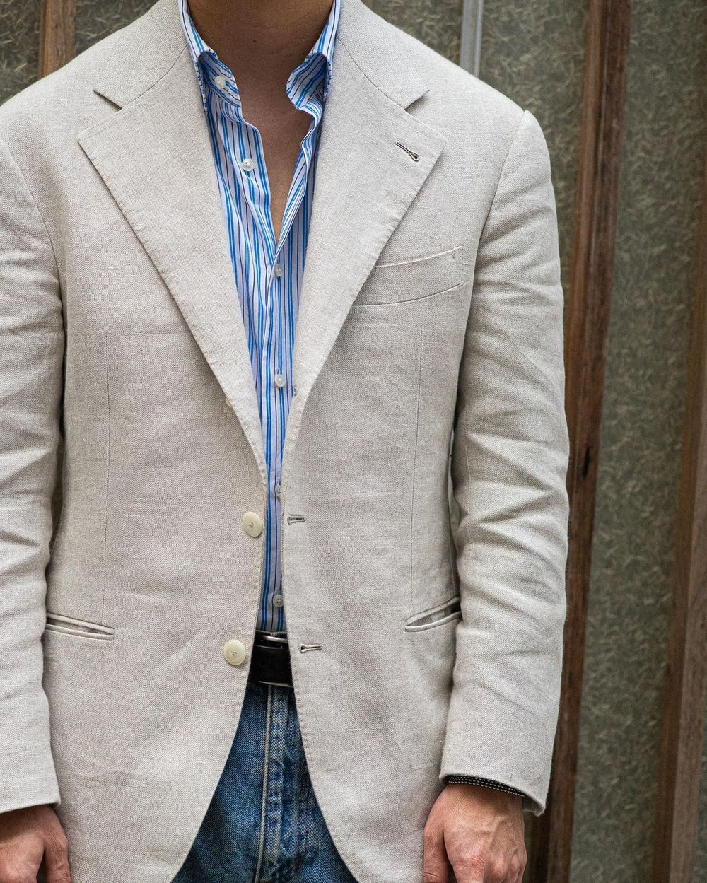 Jetted Pockets in Casual Tailoring